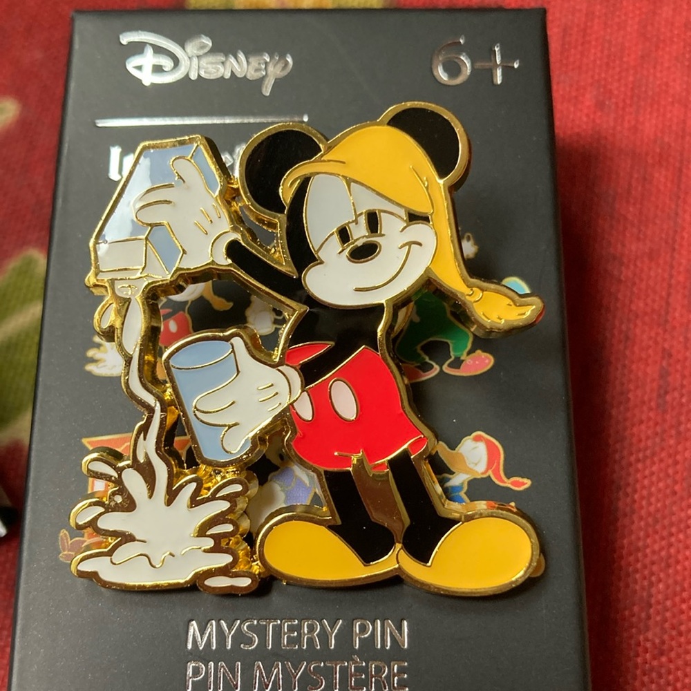 Disney Loungefly Mickey Mouse Breakfast Pin